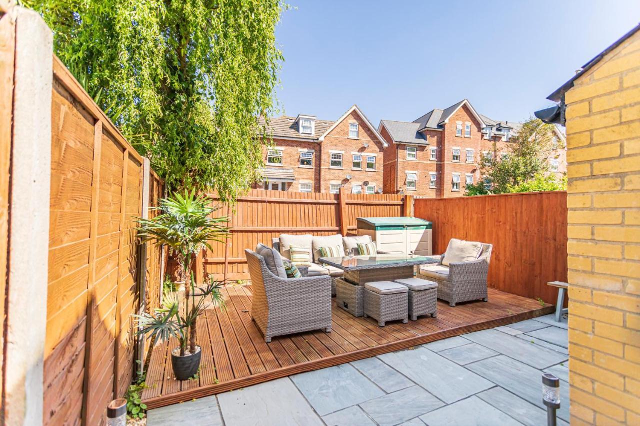 Modern 3 Bed, Heart Of Ashley Cross, 5 Mins To Sandbanks Poole Eksteriør billede